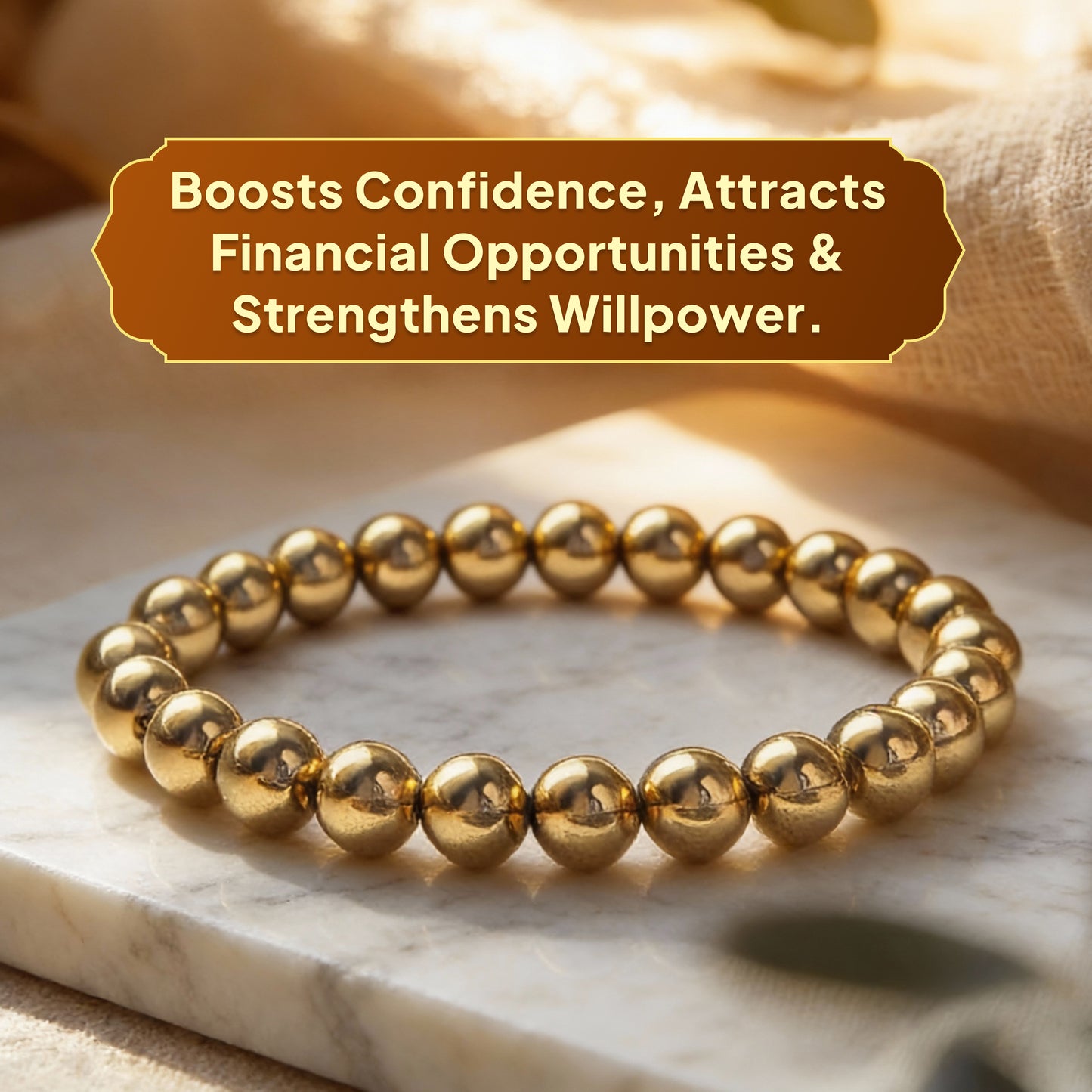 Golden Pyrite Bracelet