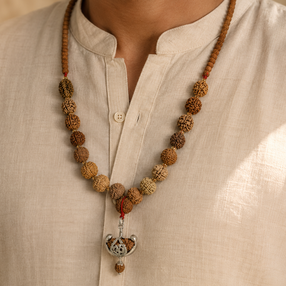 1-14 Mukhi Siddha Rudraksha Mala