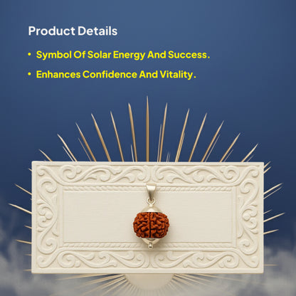 12 Mukhi Rudraksha Pendant- Nepali