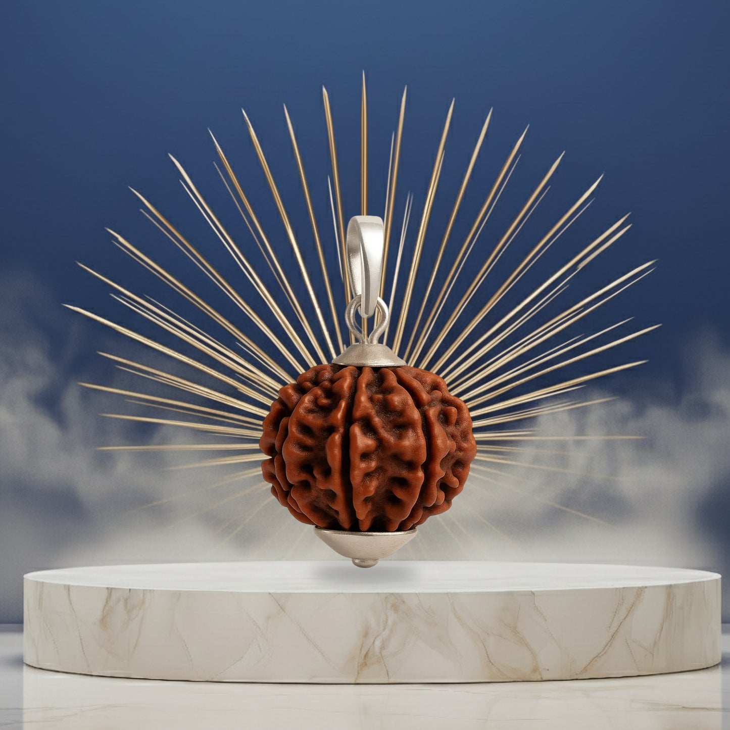 12 Mukhi Rudraksha Pendant- Nepali