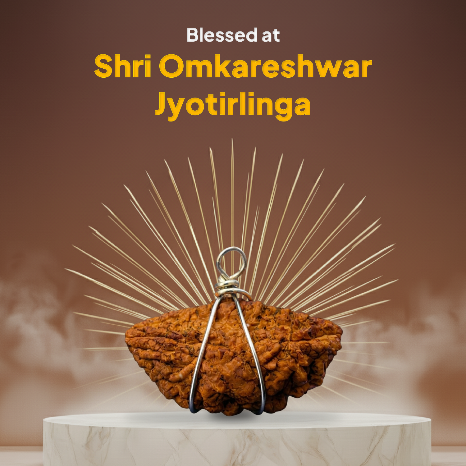 1 Mukhi Rudraksha Pendant- Indian