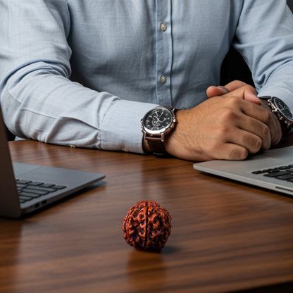 7 Mukhi Rudraksha | Energized at the sacred Omkareshwar Jyotirlinga 🔱