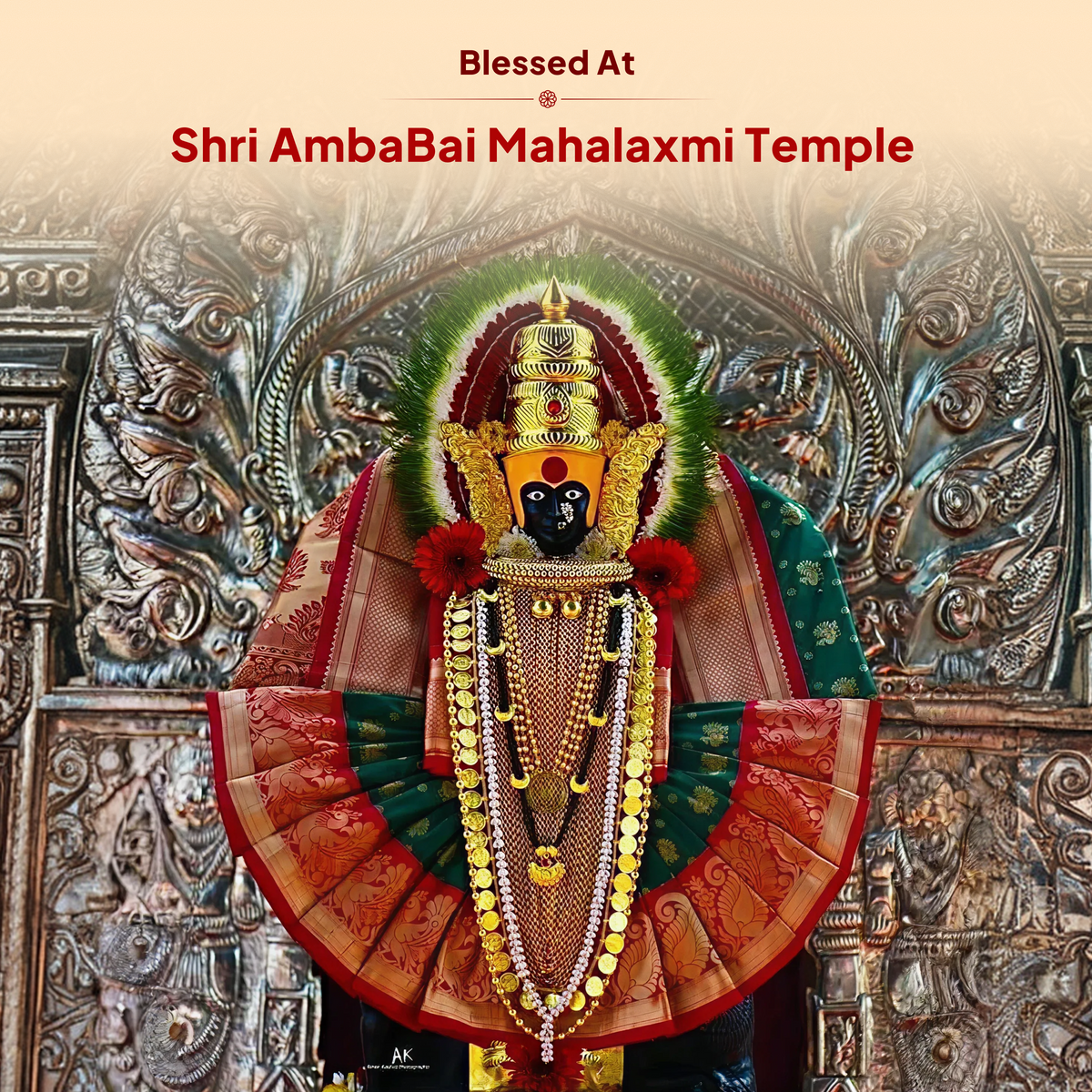 Maa Ambabai Mahalakshmi Idol