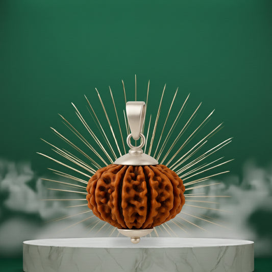 5 Mukhi Rudraksha Pendant- Nepali