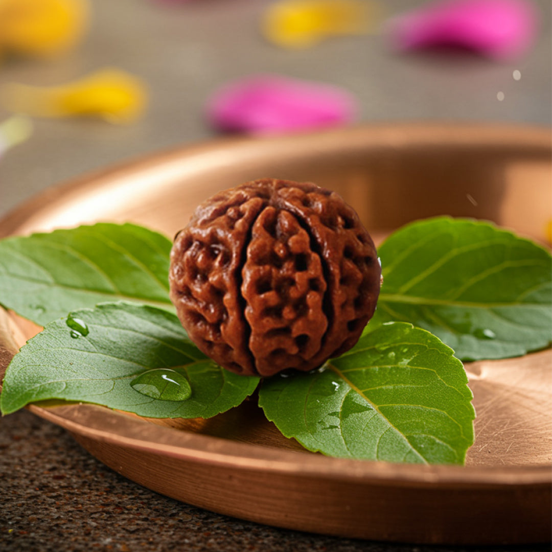 7 Mukhi Rudraksha | Energized at the sacred Omkareshwar Jyotirlinga 🔱