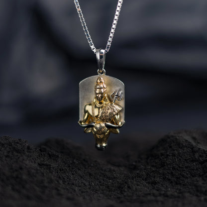 Kashi Blessed Nandi Shiv Pendant