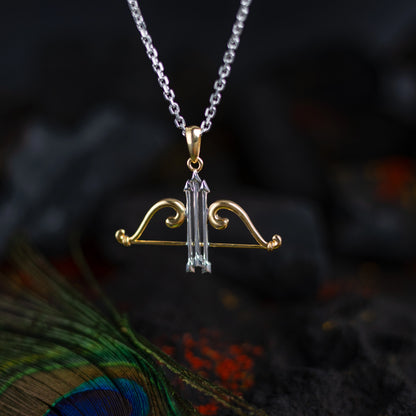 Khatu Shyam Bow Arrow Silver Pendant
