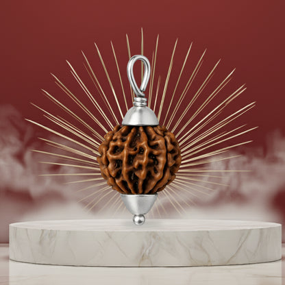 9 Mukhi Rudraksha Pendant- Nepali