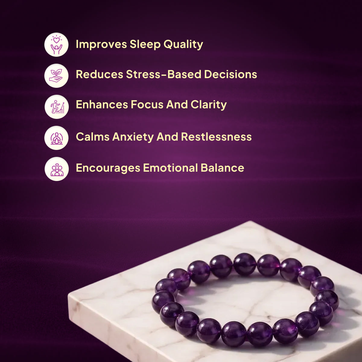 Makar (Capricorn) Rashi Bracelet