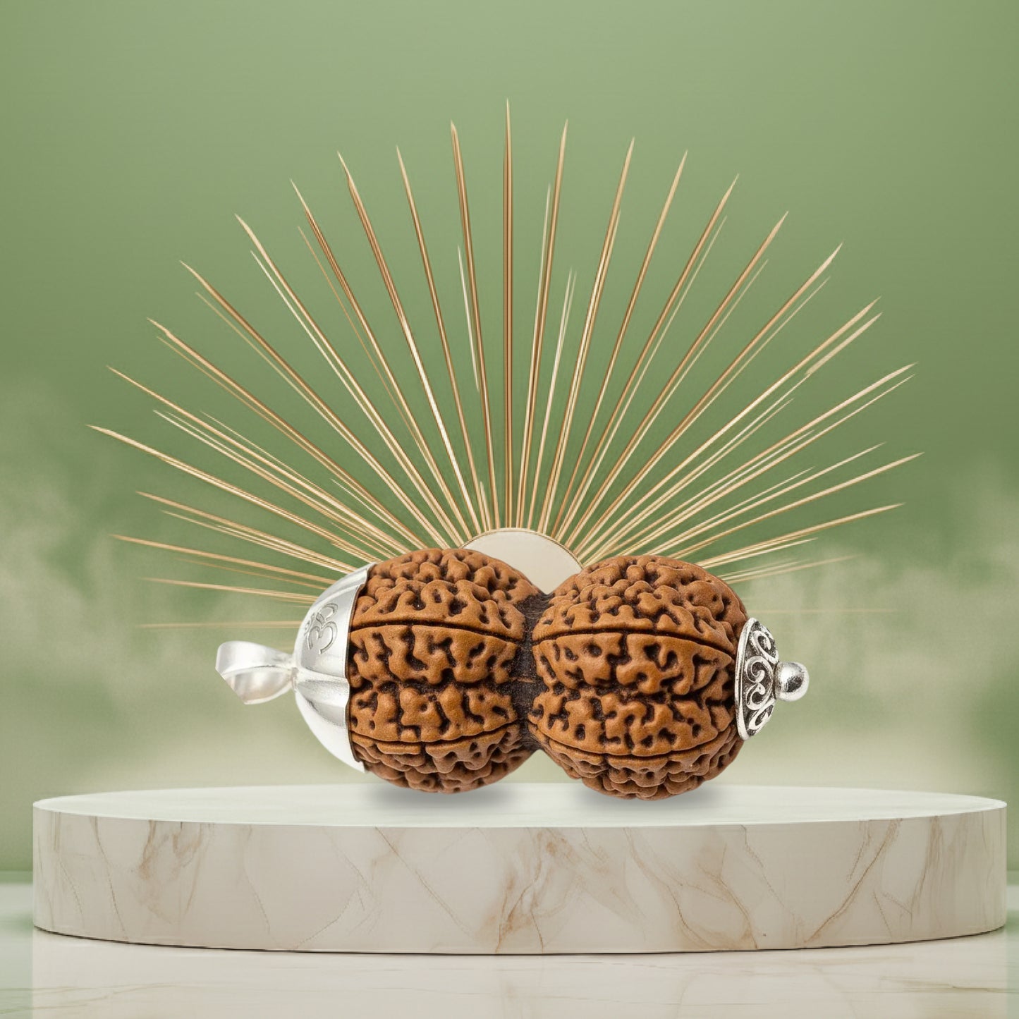 Gauri Shankar Rudraksha Pendant