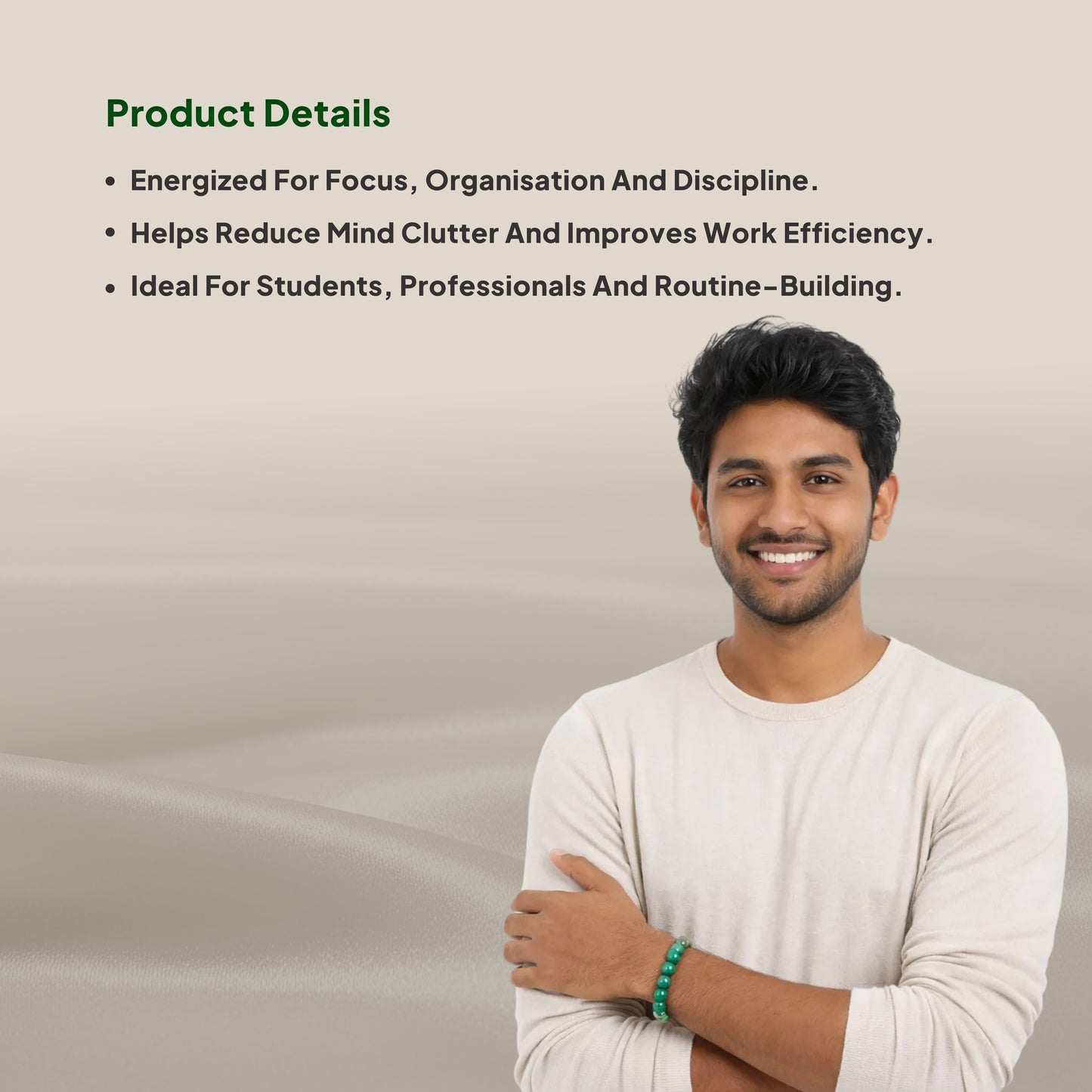 Kanya (Virgo) Rashi Bracelet