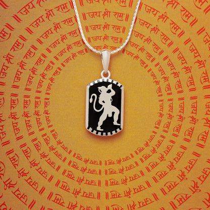 Bajrang Bali Veer Shakti Dual Pendant