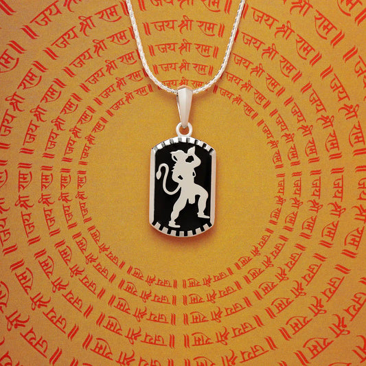 Bajrang Bali Veer Shakti Dual Pendant