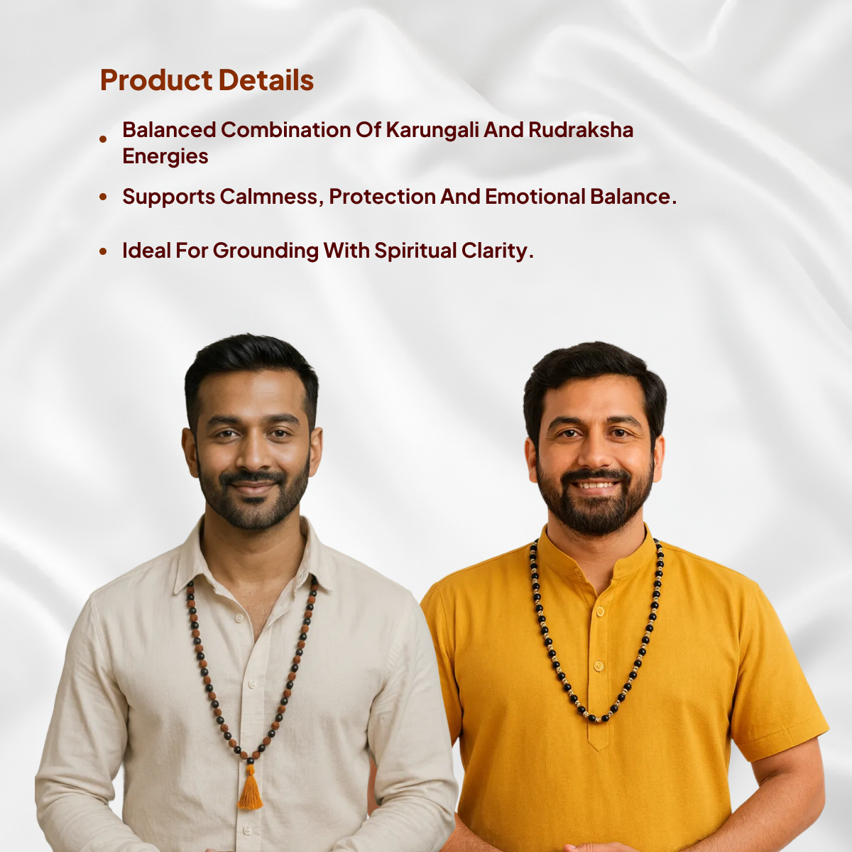 Karungali - Rudraksha Balance Set