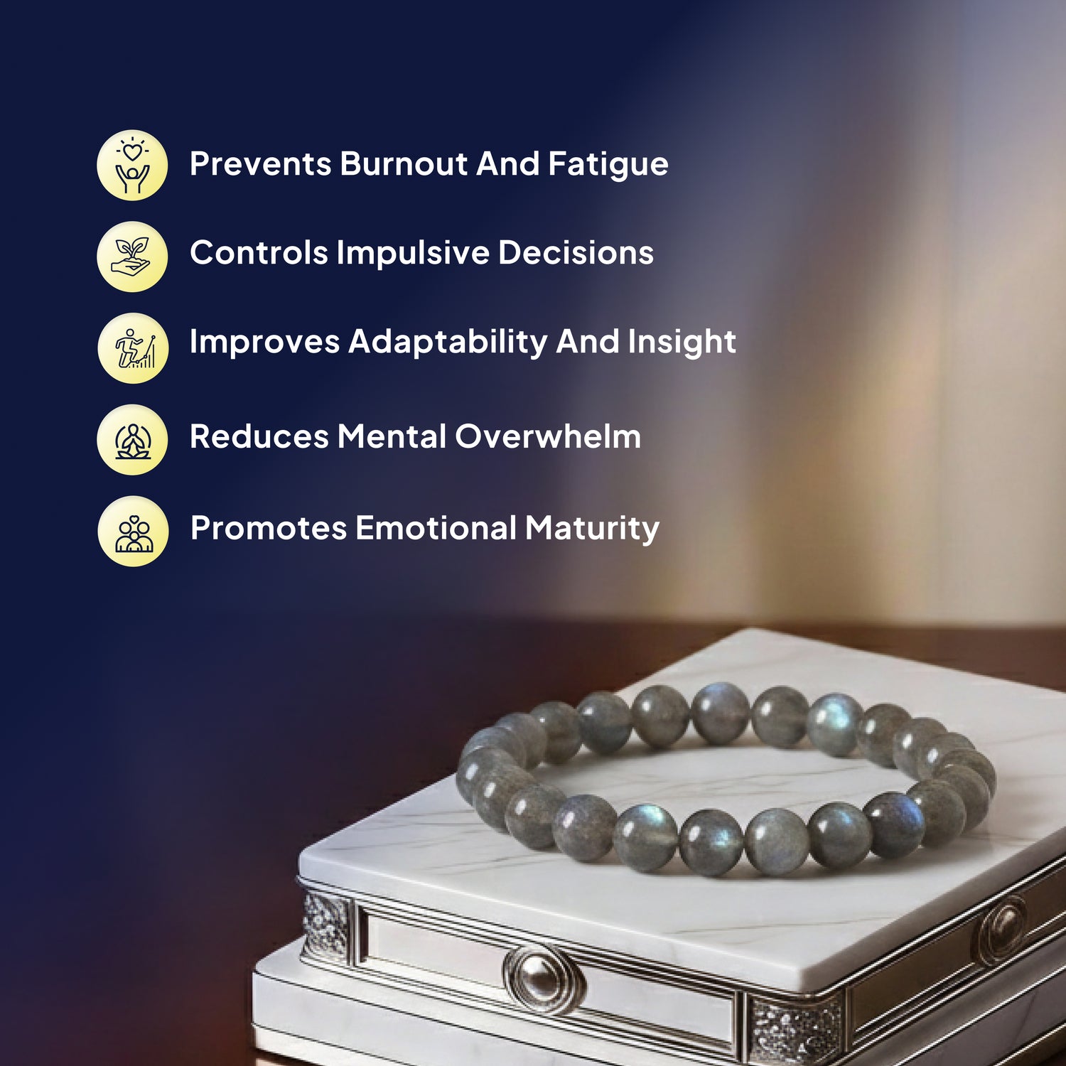 Kumbh (Aquarius) Rashi Bracelet