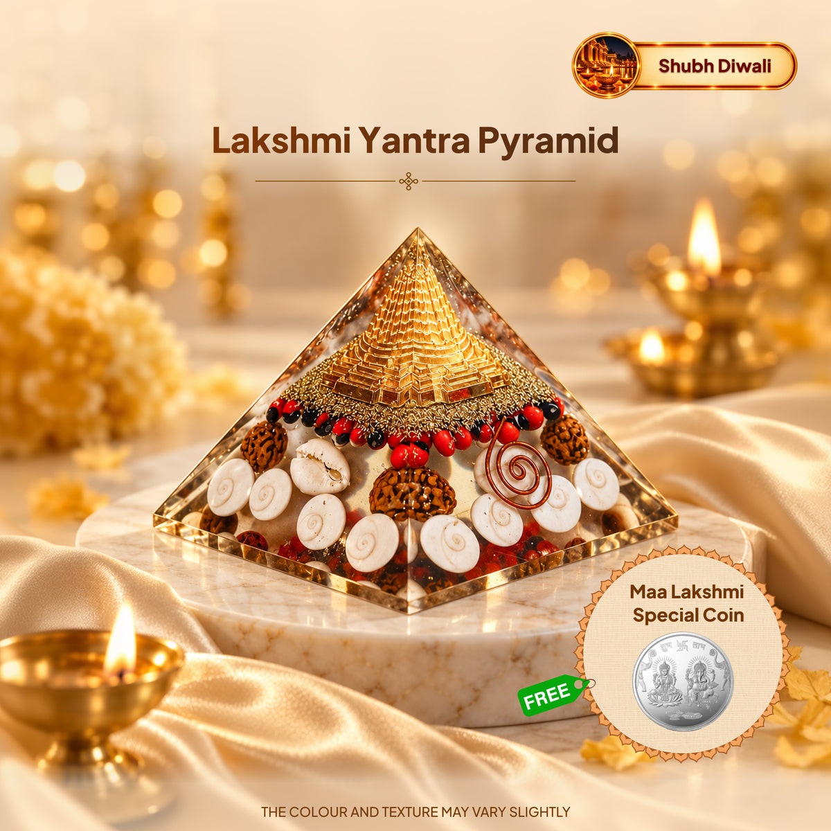 Lakshmi Yantra Pyramid