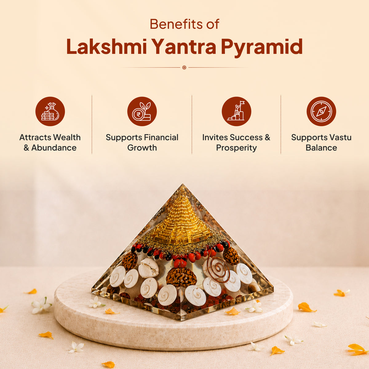 Lakshmi Yantra Pyramid