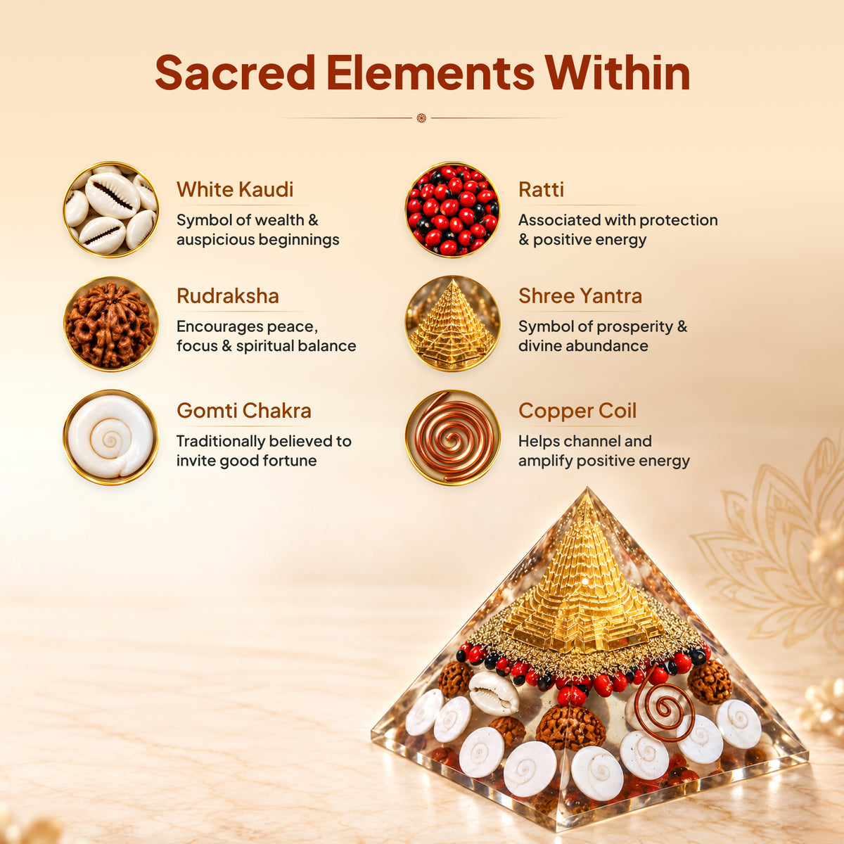 Lakshmi Yantra Pyramid