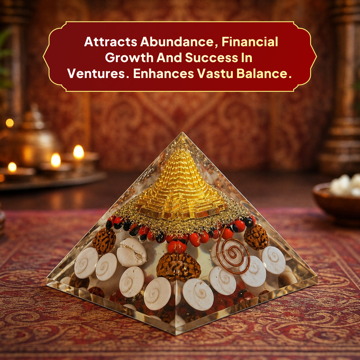 Lakshmi Yantra Pyramid