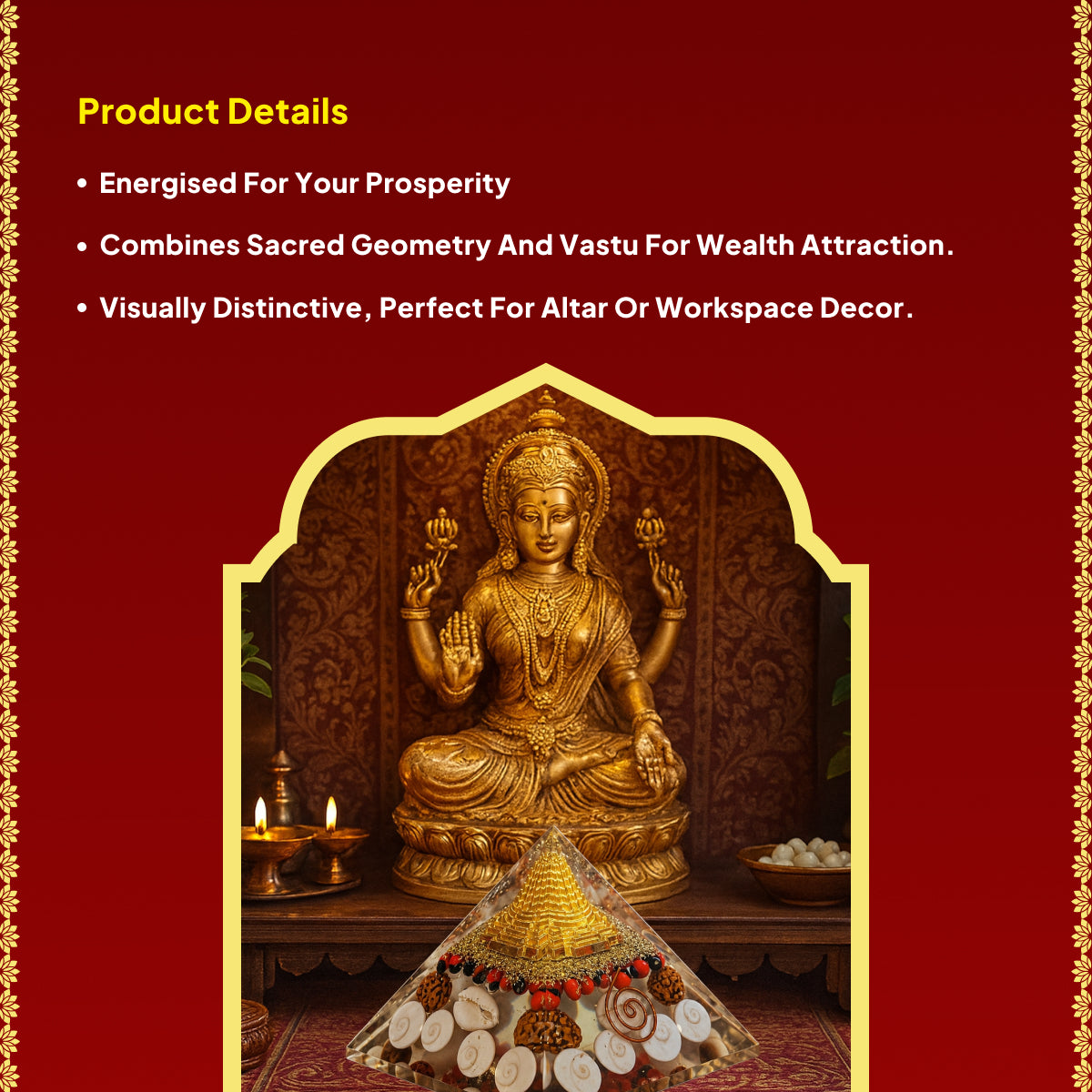 Lakshmi Yantra Pyramid