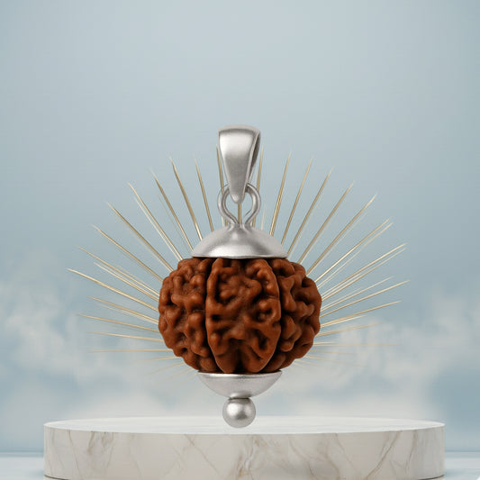 8 Mukhi Rudraksha Pendant- Nepali