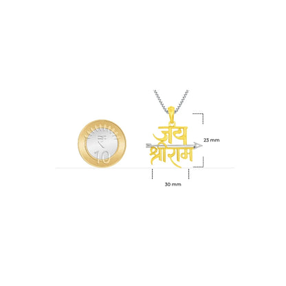 Jai Shri Ram Victory Pendant
