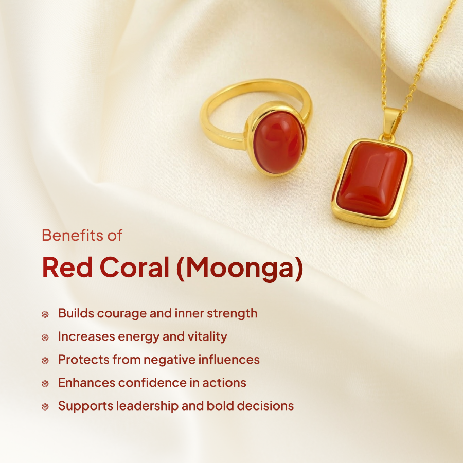 Red Coral (Moonga)