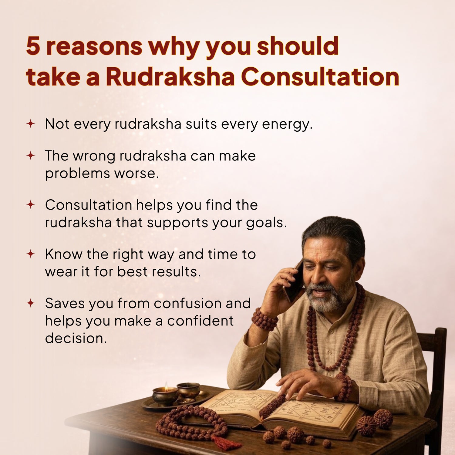 Personalised Rudraksha Consultation