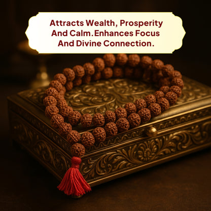 7 Mukhi Rudraksha Mala