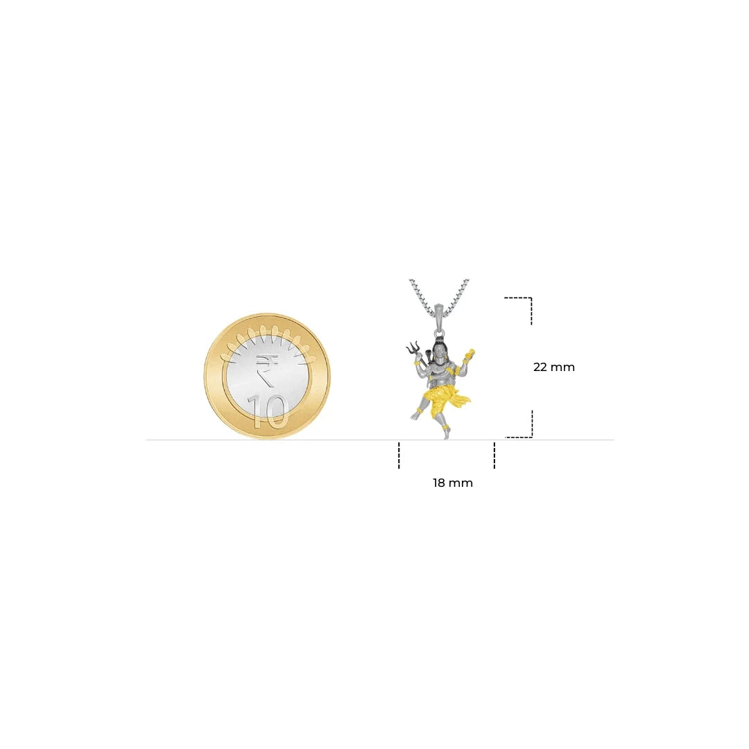 Nataraja Shiv Tandav Pendant