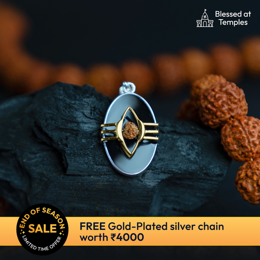 Cosmic Peace Gold Pendant