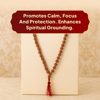 5 Mukhi Rudraksha Mala
