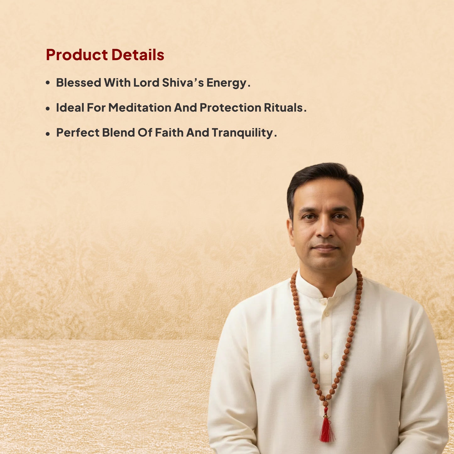 5 Mukhi Rudraksha Mala