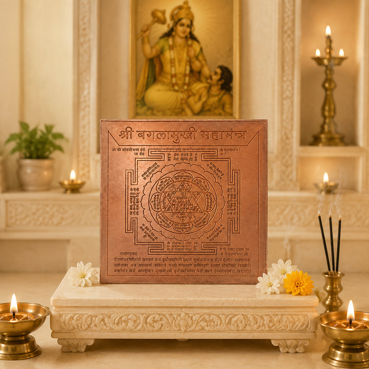 Shri Baglamukhi Raksha Kavach Yantra