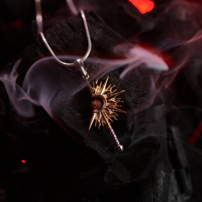 Surya Gadda Silver Pendant