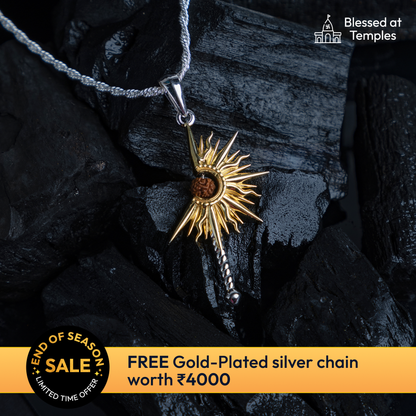 Surya Gadda Gold Pendant