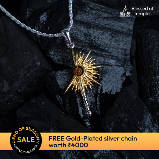 Radiant Strength Gold Pendant