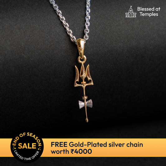 Harmony and Protection Gold Pendant