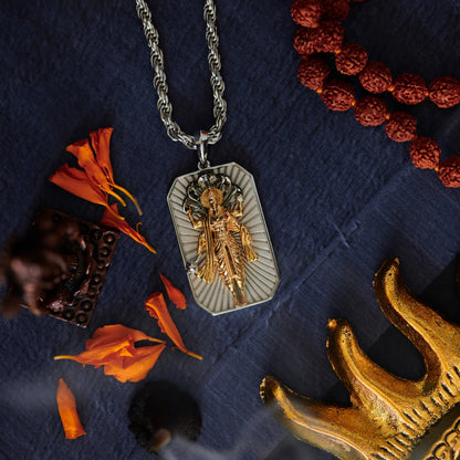 Vishnu Avatar Silver Pendant