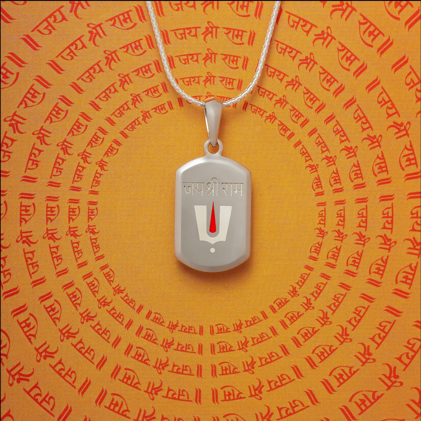 Bajrang Bali Veer Shakti Dual Pendant