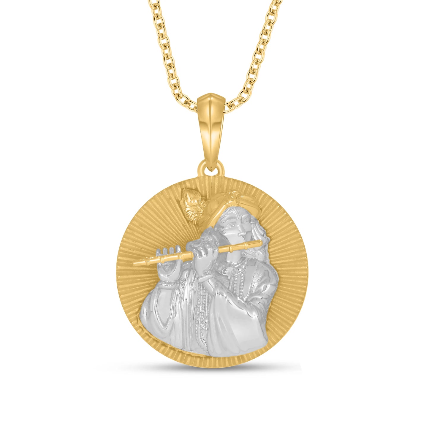 Divine Joy Gold Pendant