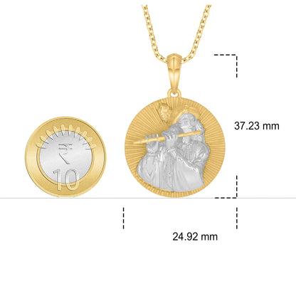 Divine Joy Gold Pendant