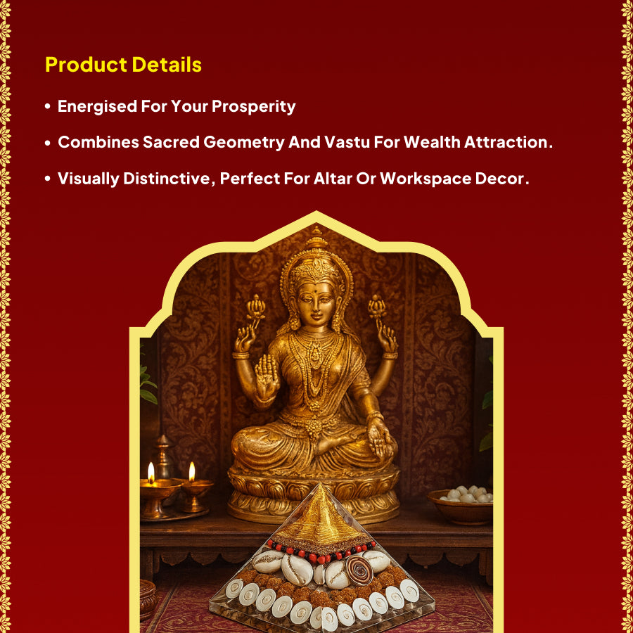 Lakshmi Yantra Pyramid
