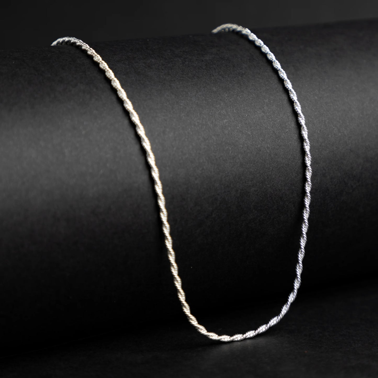 Modern Sleek Silver Chain | 24 inches