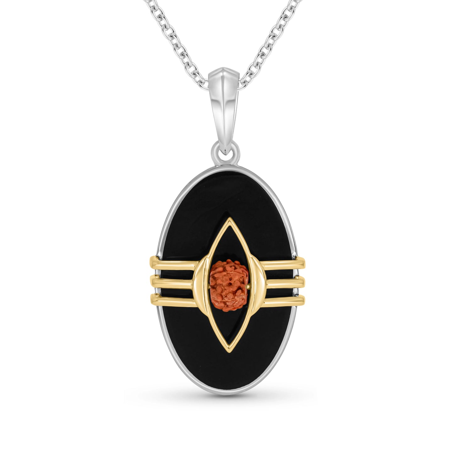 Kashi Blessed Shiv Linga Trinetra Pendant