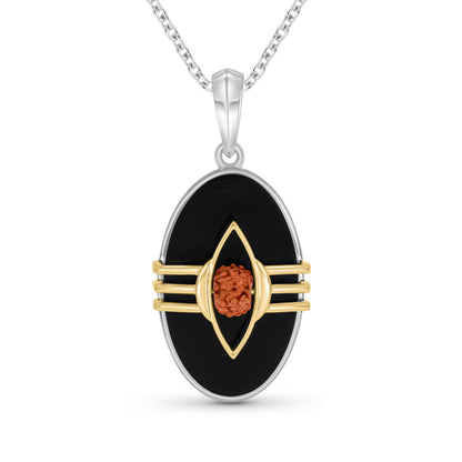 Kashi Blessed Shiv Linga Trinetra Pendant