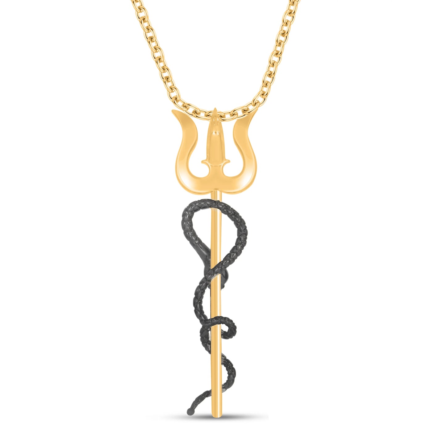 Strength & Protection Gold Pendant